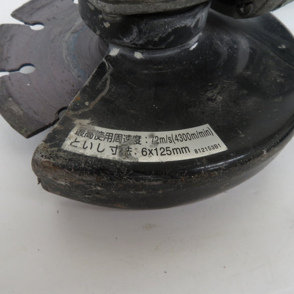 makita マキタ 100V 100mm ディスクグラインダ 低速高トルク レバースイッチ ロックナットレンチ欠品 9533BL 中古