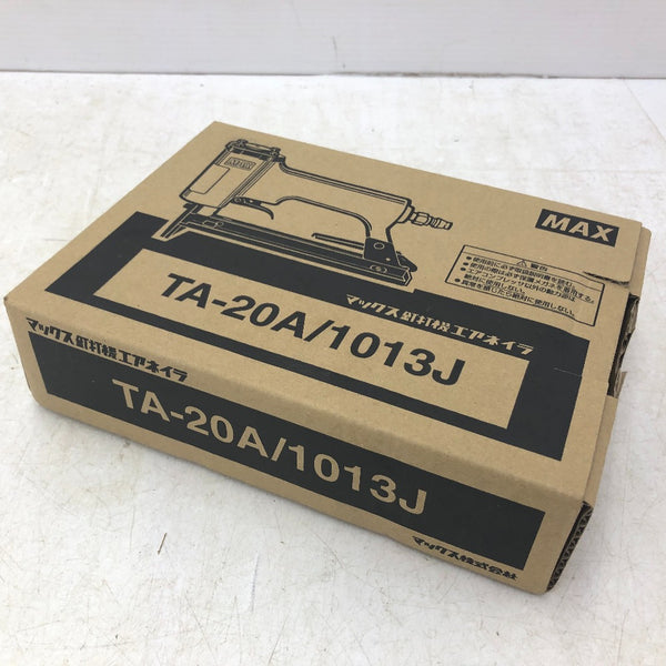 MAX マックス 10×13mm 常圧ステープル用エアネイラ エアタッカ 10Jステープル対応 TA-20A/1013J 未使用品