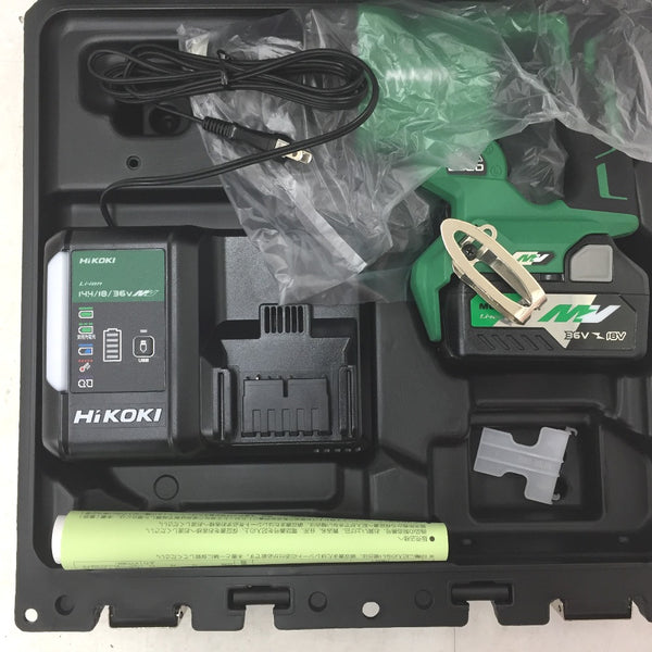 HiKOKI ハイコーキ マルチボルト36V 2.5Ah コードレスボード用ドライバ ケース・充電器・バッテリ1個セット W36DYA(XP) 未使用品