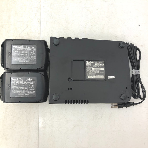 makita マキタ 18V 3.0Ah 充電式震動ドライバドリル ケース・充電器・バッテリ2個セット HP458DRFX 未使用品