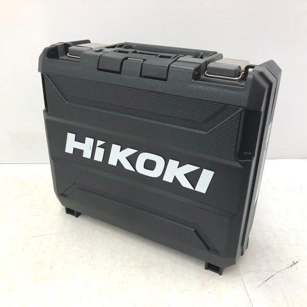 HiKOKI ハイコーキ マルチボルト18V コードレスインパクトドライバ ストロングブラック 充電器なしモデル ケース・バッテリ3個セット WH18DE(3XNBZ) 未使用品