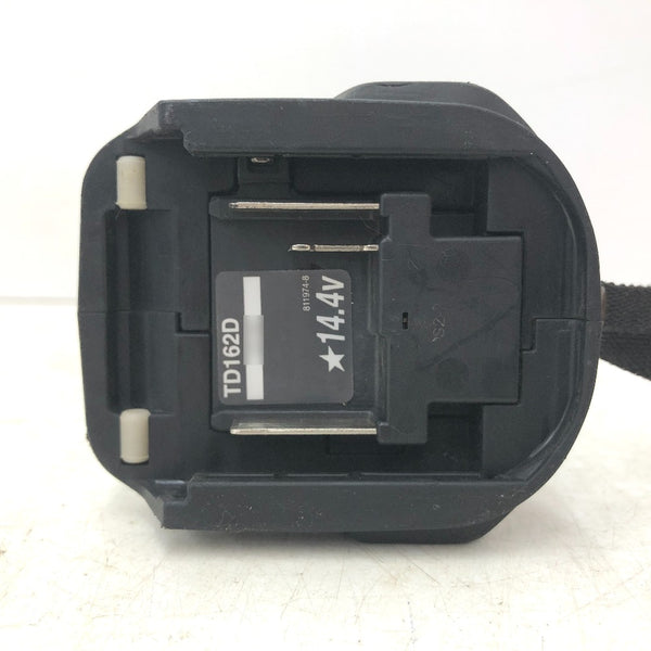 makita マキタ 14.4V 6.0Ah 充電式インパクトドライバ ケース・充電器・バッテリ2個セット TD162DRGXB 中古