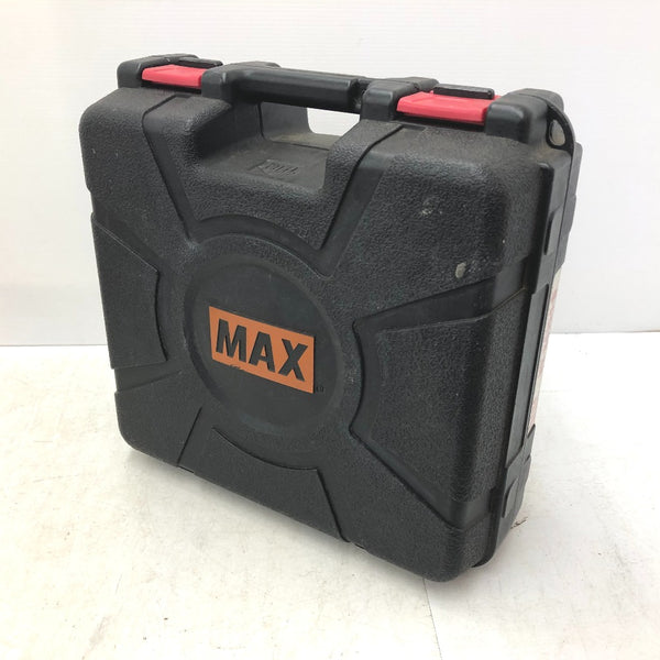 MAX マックス 41mm 高圧接続ターボドライバ ねじ打機 クールグレー ケース付 HV-R41G4 中古