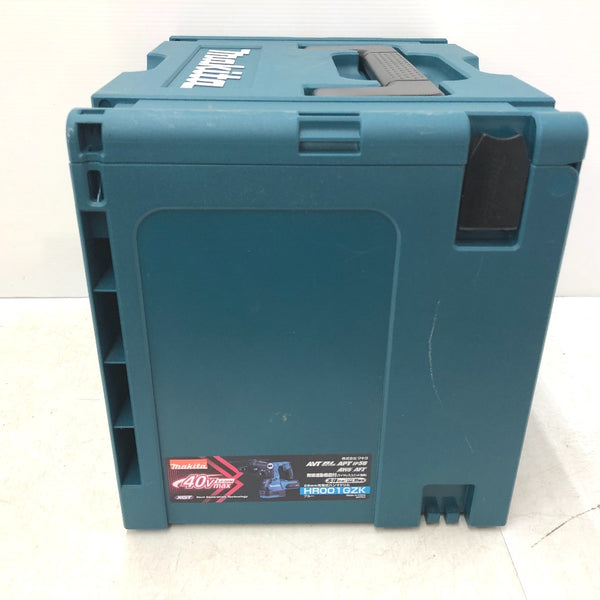 makita マキタ 40Vmax対応 28mm 充電式ハンマドリル SDSプラス 青 無線連動対応 ケース付 HR001GZK 中古美品