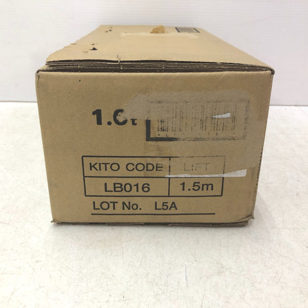 KITO キトー レバーブロックL5形 1.6t×1.5m LB016 未開封品