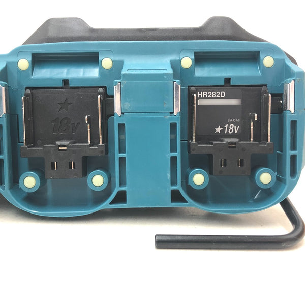 makita マキタ 18V×2対応 18V+18V 28mm 充電式ハンマドリル SDSプラス 無線連動対応 本体のみ HR282D 中古美品