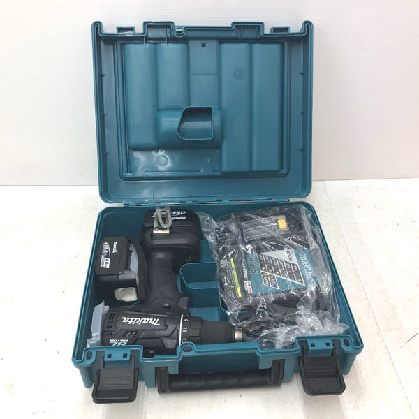 makita マキタ 14.4V 4.0Ah 充電式ドライバドリル ケース・充電器・バッテリ2個セット DF470DRMXB 中古美品