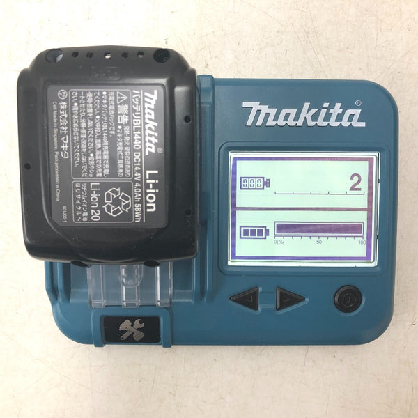 makita マキタ 14.4V 4.0Ah 充電式ドライバドリル ケース・充電器・バッテリ2個セット DF470DRMXB 中古美品