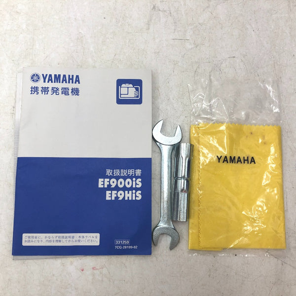 YAMAHA ヤマハ 0.9kVA 防音型 インバータ発電機 EF900iS 中古