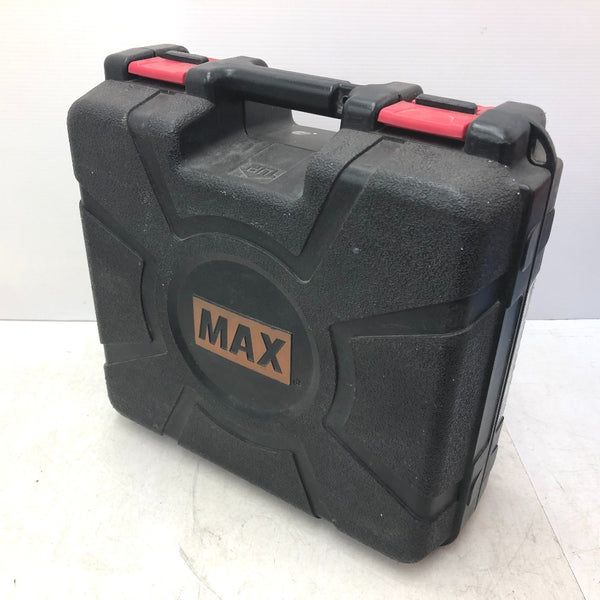 MAX マックス 18V 5.0Ah 35mm 充電式ピンネイラ ピン釘打機 ケース・充電器・バッテリ1個セット TJ-35P3-BC 中古