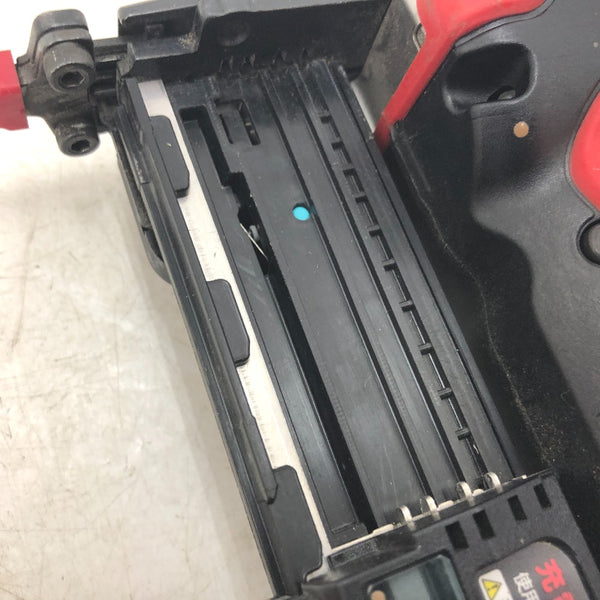 MAX マックス 18V 5.0Ah 35mm 充電式ピンネイラ ピン釘打機 ケース・充電器・バッテリ1個セット TJ-35P3-BC 中古