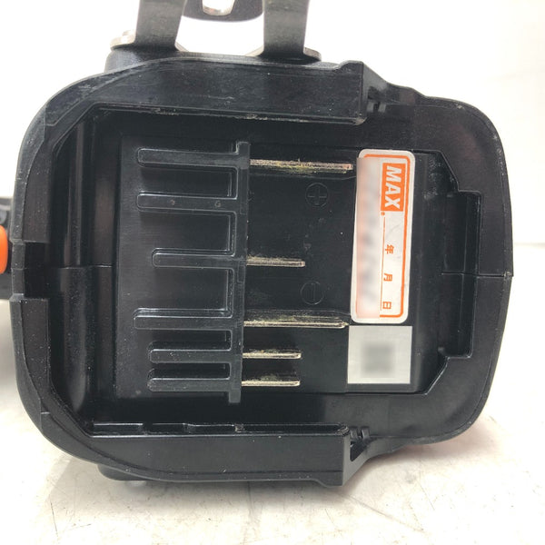 MAX マックス 18V 5.0Ah 35mm 充電式ピンネイラ ピン釘打機 ケース・充電器・バッテリ1個セット TJ-35P3-BC 中古