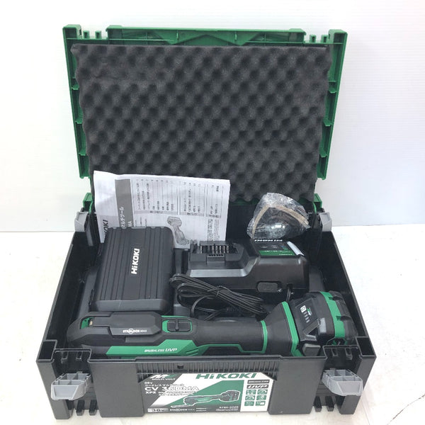 HiKOKI ハイコーキ マルチボルト36V 2.5Ah コードレスマルチツール ケース・充電器・バッテリ1個セット CV36DMA(XPZ) 中古美品