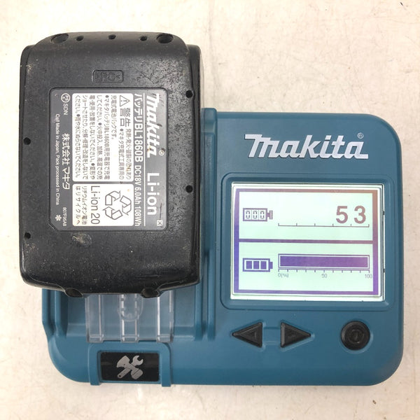 makita マキタ 18V 6.0Ah 充電式インパクトドライバ オーセンティックパープル ケース・充電器・バッテリ2個セット TD172DGXAP 中古