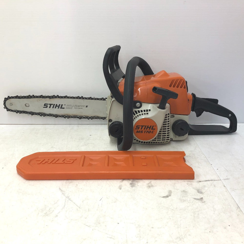 STIHL スチール 35cm エンジンチェンソー 排気量30.1cm3 MS170C-E 中古 【工具専門店 テイクハンズ金沢野々市店】 STIHL スチール 35cm エンジンチェンソー 排気量30.1cm3 MS170C-E 中古