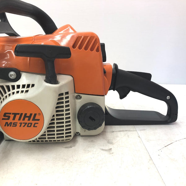 STIHL スチール 35cm エンジンチェンソー 排気量30.1cm3 MS170C-E 中古
