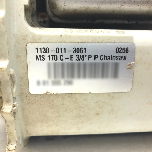 STIHL スチール 35cm エンジンチェンソー 排気量30.1cm3 MS170C-E 中古