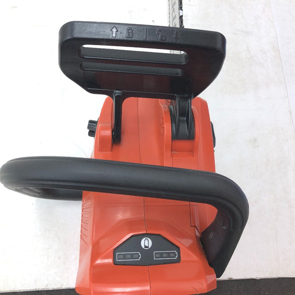 makita マキタ 18V×2対応 18V+18V 350mm 充電式チェンソー 赤 本体のみ MUC353D 中古