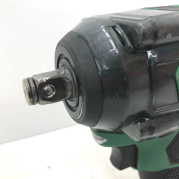HiKOKI ハイコーキ マルチボルト36V対応 12.7mm コードレスインパクトレンチ 最大トルク350N・m アグレッシブグリーン 本体のみ フック欠品 WR36DH 中古