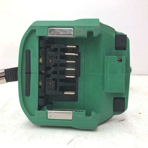 HiKOKI ハイコーキ マルチボルト36V対応 12.7mm コードレスインパクトレンチ 最大トルク350N・m アグレッシブグリーン 本体のみ フック欠品 WR36DH 中古