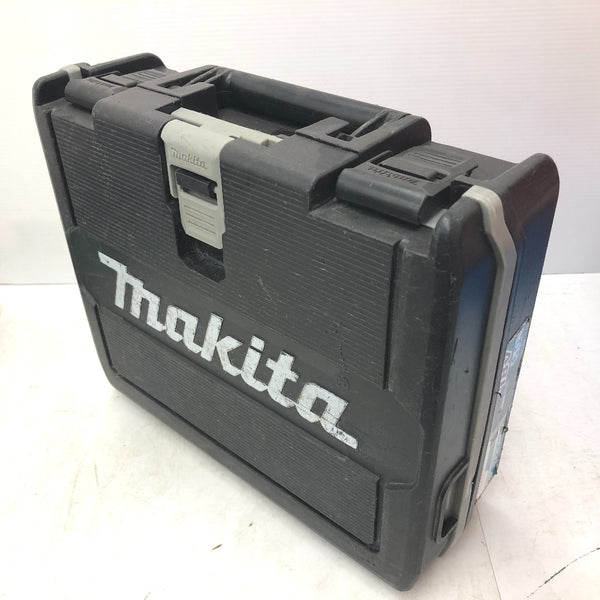 makita マキタ 18V 6.0Ah 充電式インパクトドライバ 青 ケース・充電器・バッテリ2個セット TD172DRGX 中古