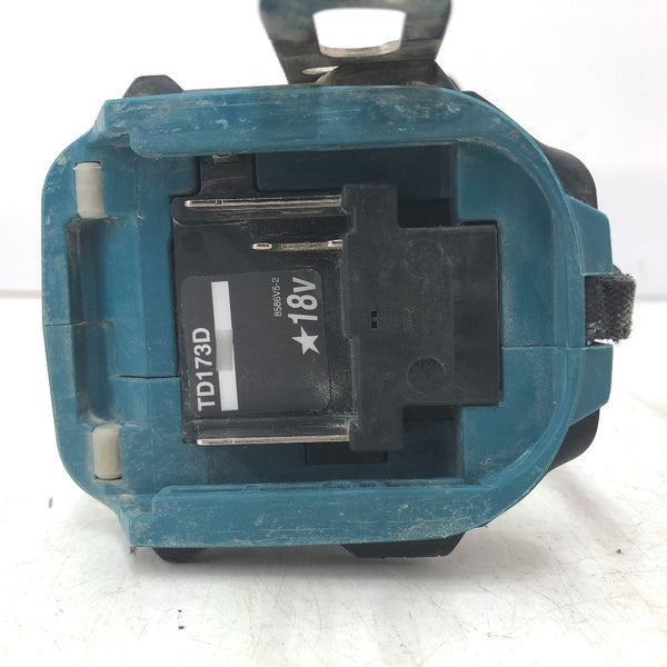 makita マキタ 18V対応 充電式インパクトドライバ 青 本体のみ TD173D 中古
