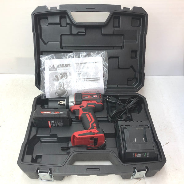 AP アストロプロダクツ 18V 2.0Ah 12.7mm 充電式ハイトルクインパクトレンチ 充電器・バッテリ1個セット AP050752 中古美品