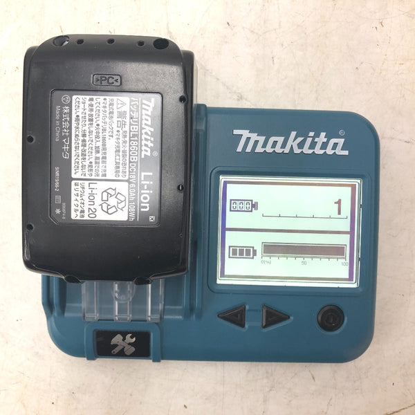 makita マキタ 18V 6.0Ah 充電式インパクトドライバ オリーブ ケース・充電器・バッテリ2個セット TD173DRGXO 中古美品