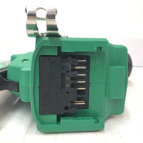 HiKOKI ハイコーキ マルチボルト36V 2.5Ah コードレス仕上釘打機 フィニッシュネイラ ケース・充電器・バッテリ1個セット NT3640DA(XPZ) 中古美品