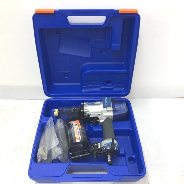 makita マキタ 50mm 鋼板用エア釘打 ケース付 AN510B 中古美品
