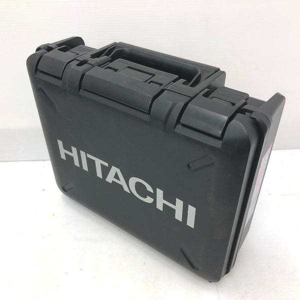 日立工機 HiKOKI ハイコーキ 18V 6.0Ah コードレスインパクトドライバ パワフルレッド ケース・充電器・バッテリ2個セット バッテリ1個消耗あり WH18DDL2(2LYPK)(R) 中古