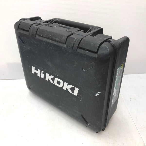 HiKOKI ハイコーキ マルチボルト36V コードレスインパクトドライバ フレアレッド ケース・充電器・バッテリ2個セット やや軸ブレあり ケースの留め具一部ゆるめ WH36DC(2XPR) 中古