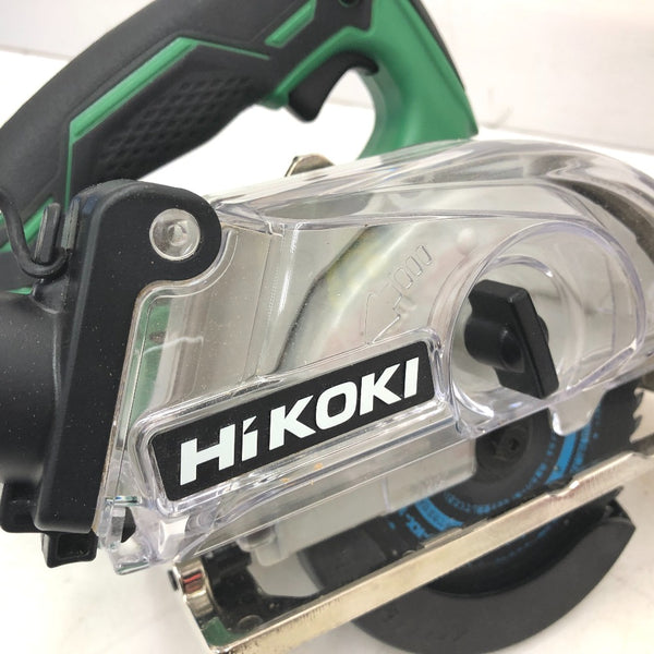 HiKOKI ハイコーキ マルチボルト18V対応 コードレス集じん丸のこ マルノコ 本体のみ C18DYBL 中古美品