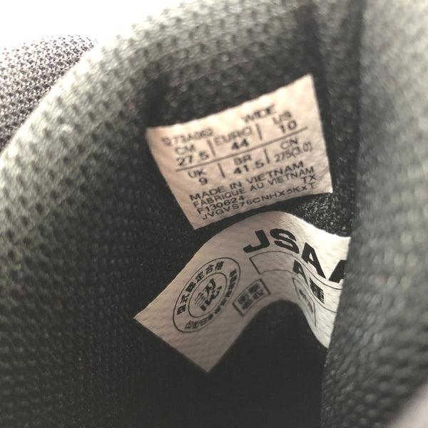 asics アシックス プロテクティブスニーカー 安全靴 ウィンジョブ CP120 JSAA A種認定 27.5cm 3E相当 ブラック×ホワイト 未着用品