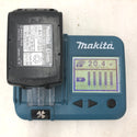 makita マキタ 18V 6.0Ah Li-ionバッテリ 残量表示付 雪マーク付 充電回数9回 BL1860B A-60464 中古