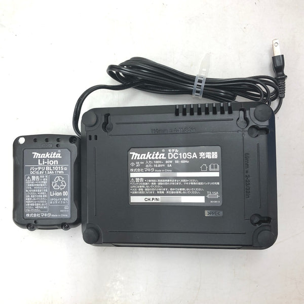 makita マキタ 10.8V 1.5Ah 充電式マルチカッタ 切断能力厚さ6mm ソフトケース・充電器・バッテリ1個セット CP100DSH 中古美品