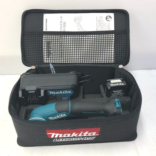 makita マキタ 10.8V 1.5Ah 充電式マルチカッタ 切断能力厚さ6mm ソフトケース・充電器・バッテリ1個セット CP100DSH 中古美品