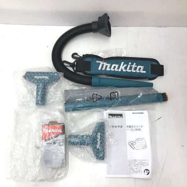 makita マキタ 18V 3.0Ah 充電式クリーナー ソフトバッグ・充電器・バッテリ1個セット CL184DRF 中古美品