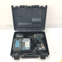makita マキタ 14.4V 3.0Ah 充電式インパクトドライバ 青 ケース・充電器・バッテリ2個セット TD138D 中古