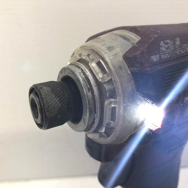 makita マキタ 18V 6.0Ah 充電式インパクトドライバ オーセンティックレッド ケース・充電器・バッテリ2個セット TD171DGXAR 中古