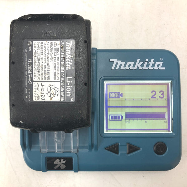 makita マキタ 18V 6.0Ah 充電式インパクトドライバ オーセンティックレッド ケース・充電器・バッテリ2個セット TD171DGXAR 中古