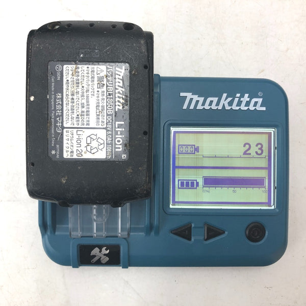 makita マキタ 18V 6.0Ah 充電式インパクトドライバ オーセンティックレッド ケース・充電器・バッテリ2個セット TD171DGXAR 中古