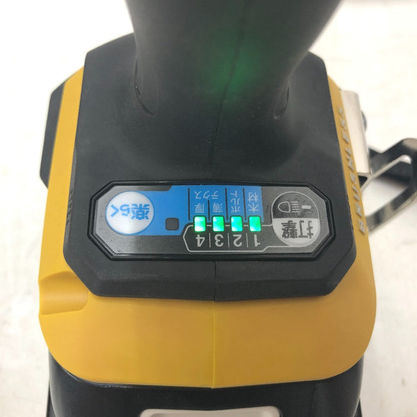 makita マキタ 18V 6.0Ah 充電式インパクトドライバ フレッシュイエロー ケース・充電器・バッテリ2個セット TD172DGXFY 中古美品