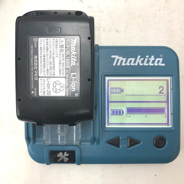 makita マキタ 18V 6.0Ah 充電式インパクトドライバ フレッシュイエロー ケース・充電器・バッテリ2個セット TD172DGXFY 中古美品