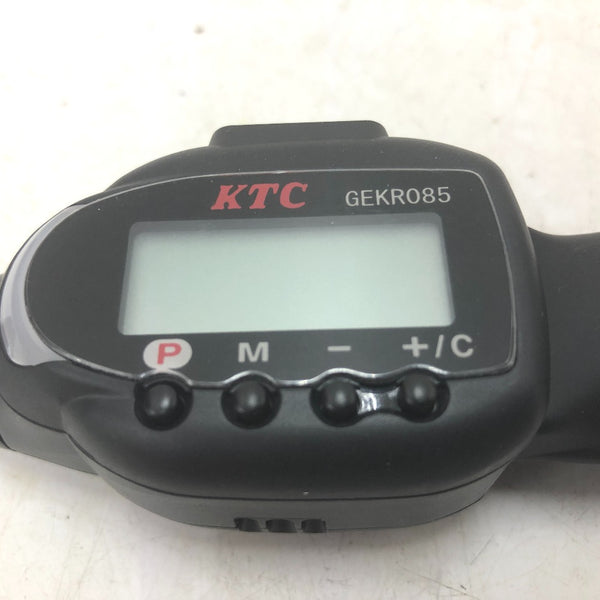 KTC 京都機械工具 デジラチェ Type rechargeable 充電式スパナ交換ヘッドセット 17～85N・m ラチェットヘッド付 TGEKR085S09 中古美品