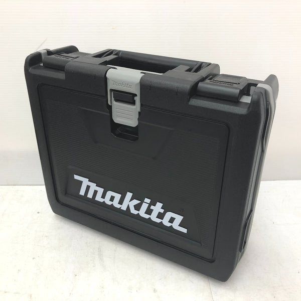 makita マキタ 18V 6.0Ah 充電式インパクトドライバ 黒 ケース・充電器・バッテリ2個セット TD173DRGXB 中古美品