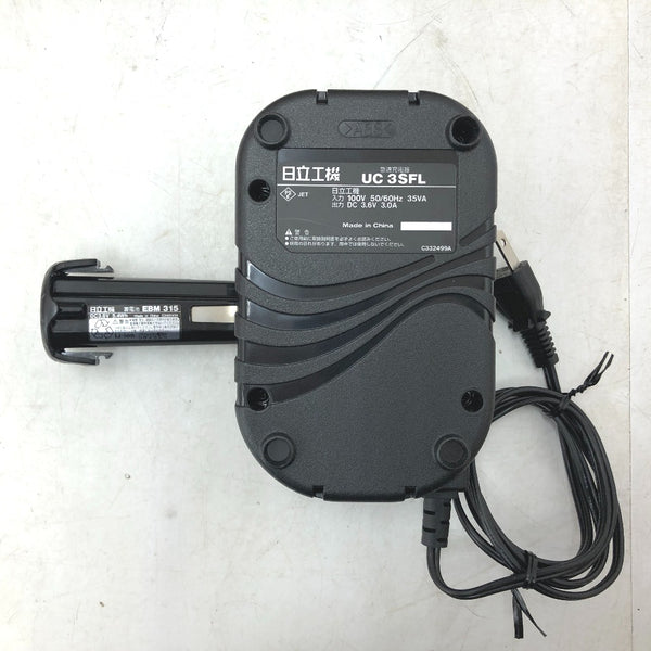 日立工機 HiKOKI ハイコーキ 3.6V 1.5Ah コードレスドライバドリル 充電器・バッテリ1個セット 中古美品 FDB3DL2(LCS) 中古美品