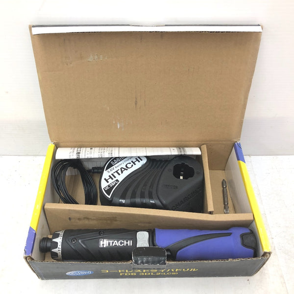 日立工機 HiKOKI ハイコーキ 3.6V 1.5Ah コードレスドライバドリル 充電器・バッテリ1個セット 中古美品 FDB3DL2(LCS) 中古美品