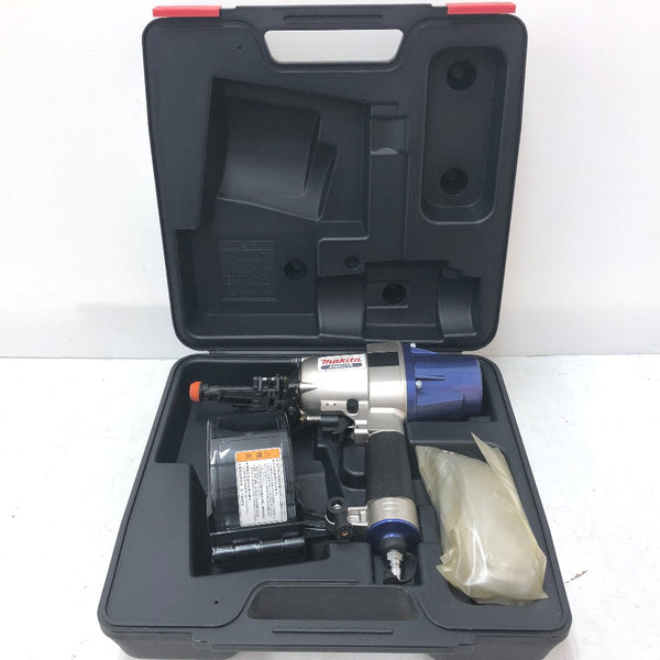makita マキタ 65mm 金属屋根用エア釘打 ケース付 AN601R 中古美品