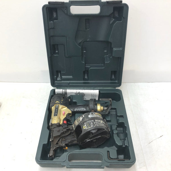 日立工機 HiKOKI ハイコーキ 65mm 高圧ロール釘打機 NV65HMC 中古